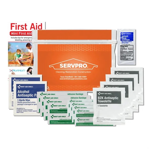 First aid kit with a waterproof container.... from ASI 84514 Safety Made