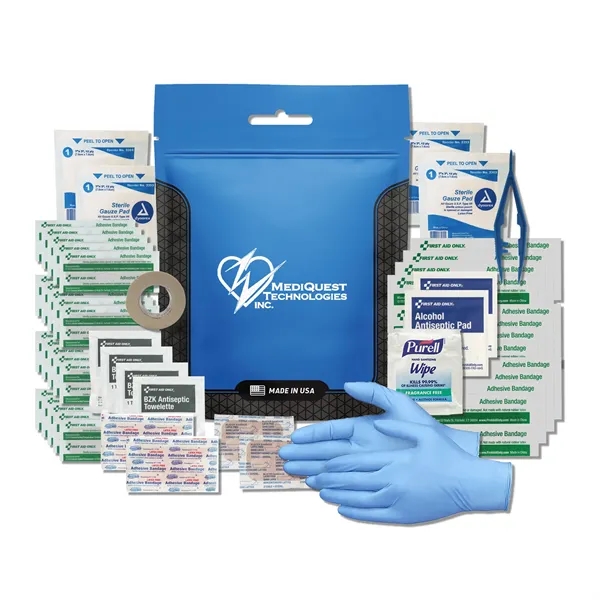 Waterproof first aid kit 3.0 filled with a variety of domestic... from ASI 84514 Safety Made