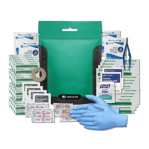 Waterproof first aid kit 3.0 filled with a variety of domestic... from ASI 84514 Safety Made