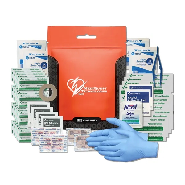 Waterproof first aid kit 3.0 filled with a variety of domestic... from ASI 84514 Safety Made