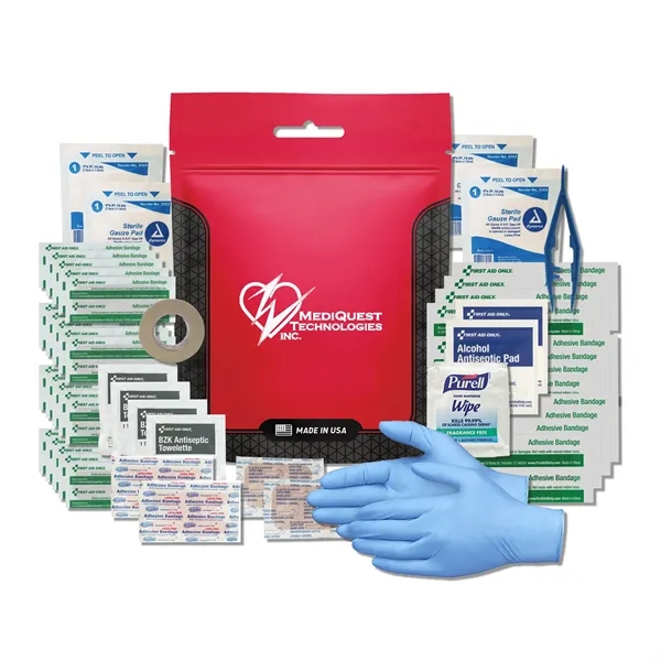 Waterproof first aid kit 3.0 filled with a variety of domestic... from ASI 84514 Safety Made