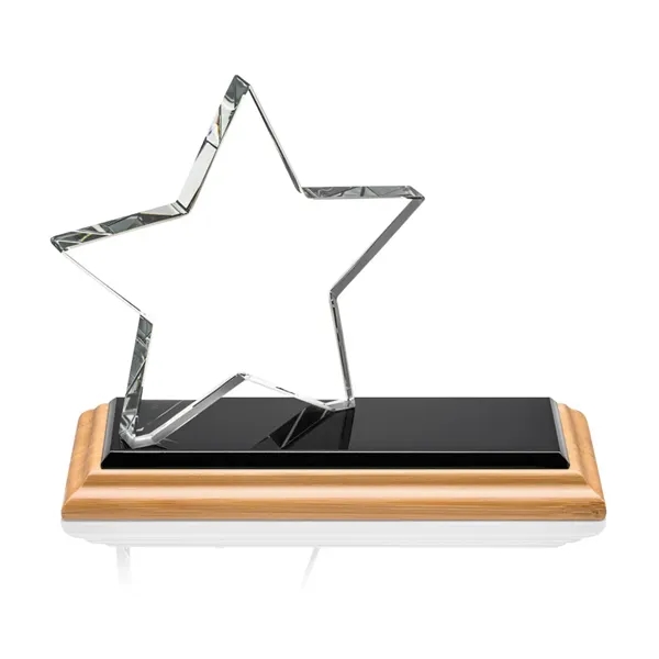 The Northam Star VividPrint™ Award features a sparkling 4.5" Starfire Crystal... from ASI 84592 St Regis Group / St Regis