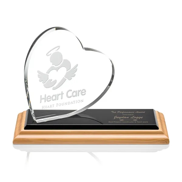 The Northam Heart Award features a sparkling 4" Starfire Crystal Heart... from ASI 84592 St Regis Group / St Regis