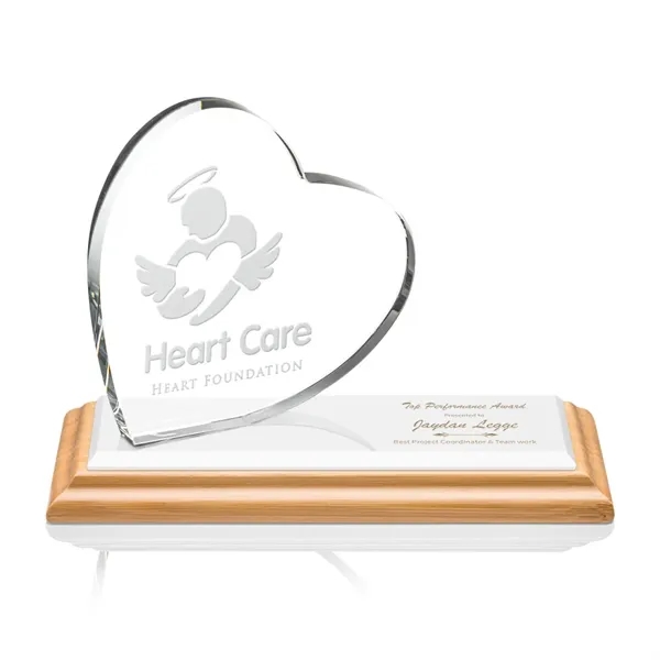 The Northam Heart Award features a sparkling 4" Starfire Crystal Heart... from ASI 84592 St Regis Group / St Regis