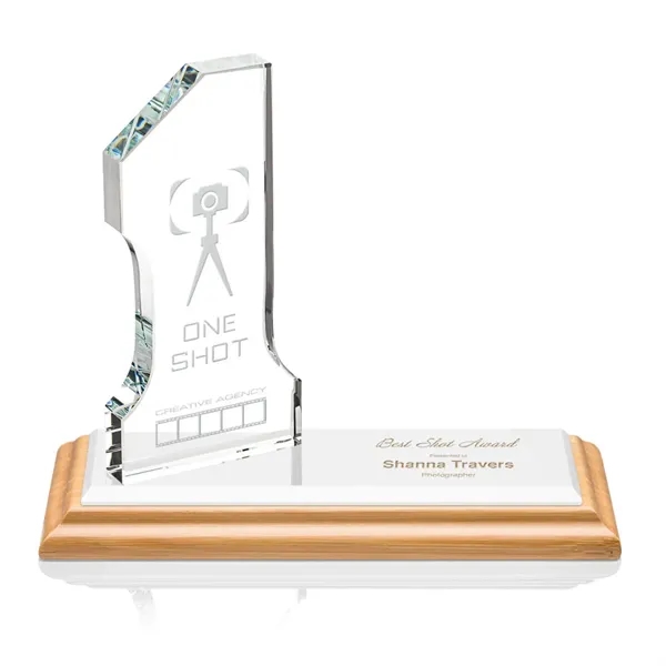 The Northam #1 Award features a sparkling 5" tall Starfire Crystal... from ASI 84592 St Regis Group / St Regis