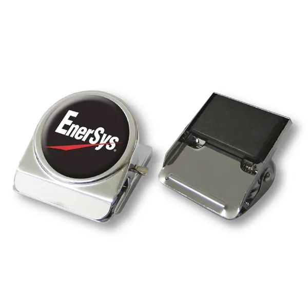 Circle clip with magnet and full color graphic under gel coating.... from ASI 63073 Openers.Beer / Hobow Caps and Beverage Tools Openers.Beer Gel Skin