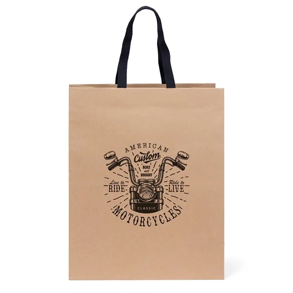 Environmentally-friendly Woven Handle Eurotote with 3/4" W x 14" long handles.... from ASI 37940 Bag Makers Inc