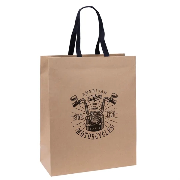 Environmentally-friendly Woven Handle Eurotote with 3/4" W x 14" long handles.... from ASI 37940 Bag Makers Inc