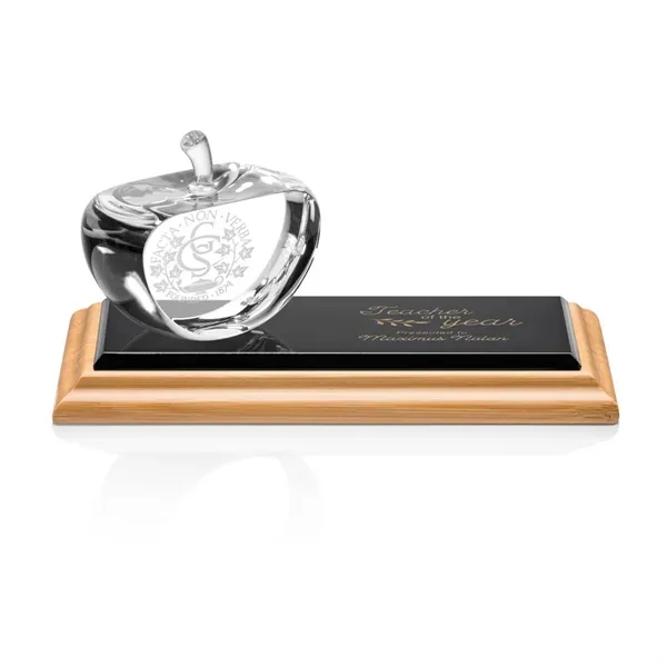 The Northam Apple features a sparkling 3" Starfire Crystal Apple mounted... from ASI 84592 St Regis Group / St Regis