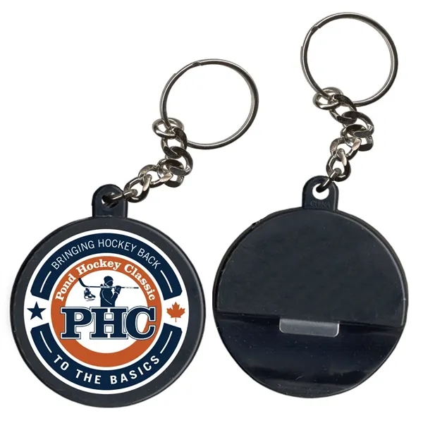 Plastic bottle opener with a keychain attachment.... from ASI 63073 Openers.Beer / Openers Plus Hobow Caps and Beverage Tools Openers.Beer
