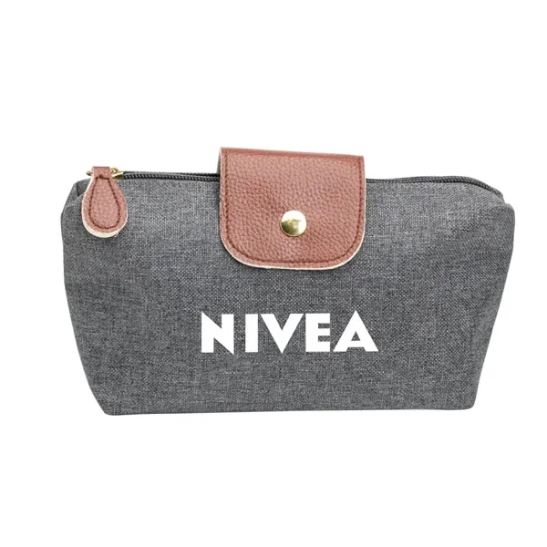 Compact cosmetic bag, perfect for traveling and day trips. Fashionable etched... from ASI 84592 St Regis Group