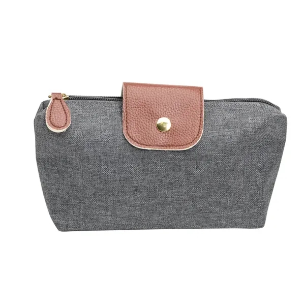 Compact cosmetic bag, perfect for traveling and day trips. Fashionable etched... from ASI 84592 St Regis Group