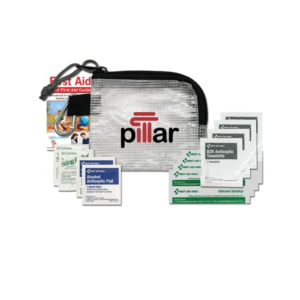 First aid kit with a semi-transparent bag.... from ASI 84514 Safety Made