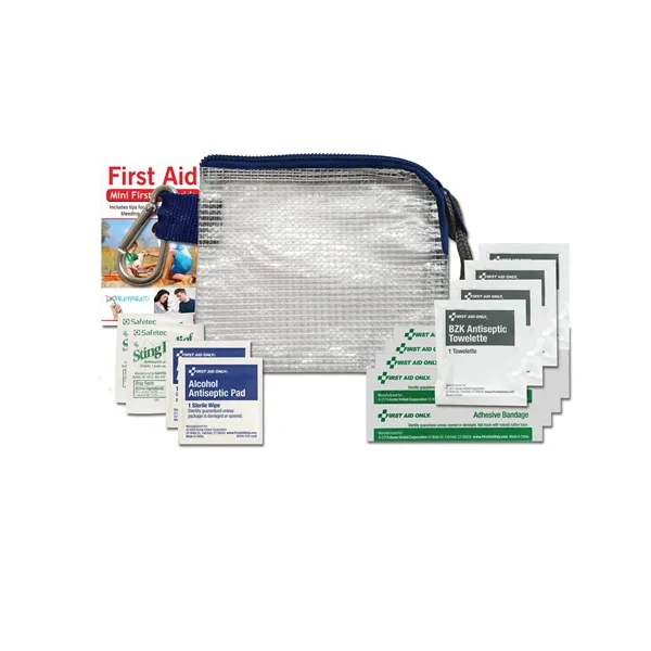 First aid kit with a semi-transparent bag.... from ASI 84514 Safety Made