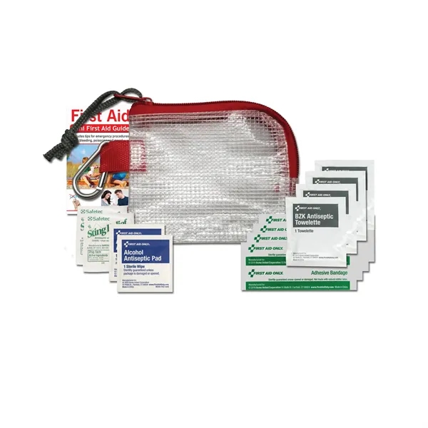 First aid kit with a semi-transparent bag.... from ASI 84514 Safety Made