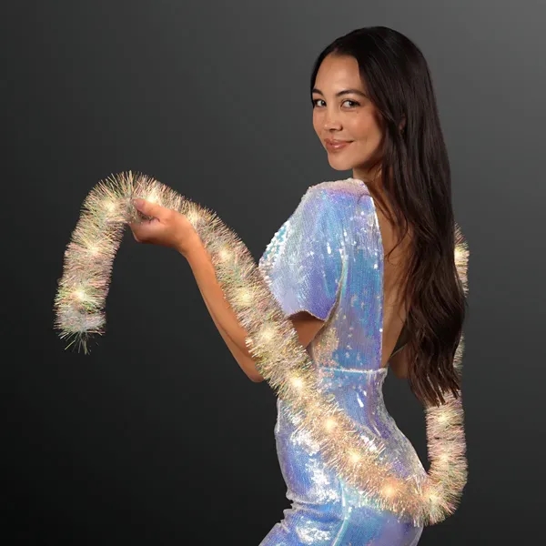 Iridescent Tinsel Boa and Craft Light; Blank Pricing... from ASI 34194 ALightPromos