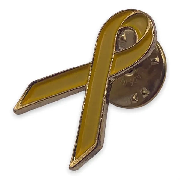 Yellow ribbon awareness lapel pin. Blank.... from ASI 96235 Wehr Industries Inc