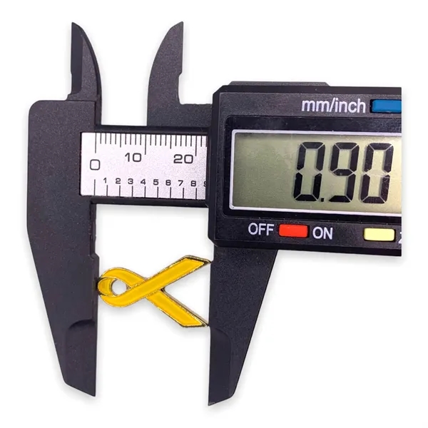 Yellow ribbon awareness lapel pin. Blank.... from ASI 96235 Wehr Industries Inc