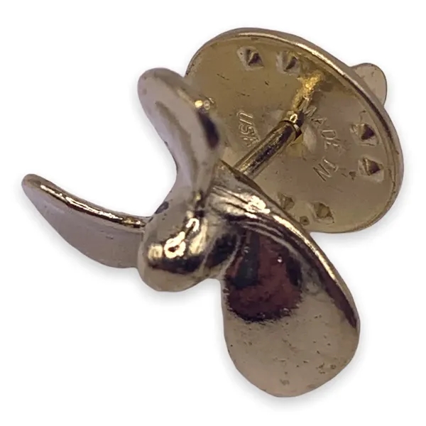 Thinner bladed propeller with deeper curve lapel pin. Blank.... from ASI 96235 Wehr Industries Inc
