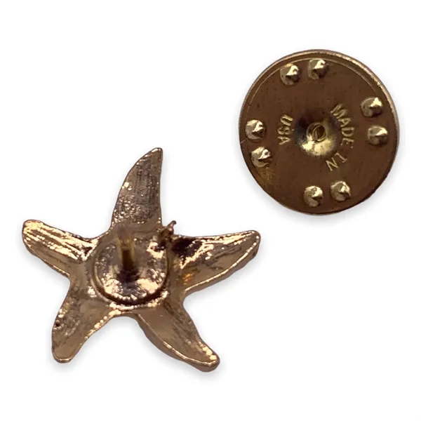 Star fish lapel pin. Blank.... from ASI 96235 Wehr Industries Inc