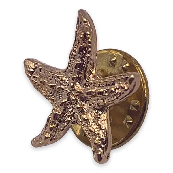 Star fish lapel pin. Blank.... from ASI 96235 Wehr Industries Inc