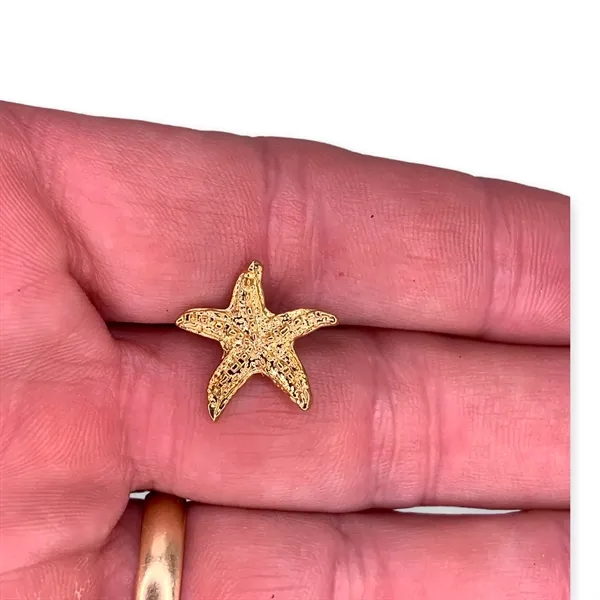 Star fish lapel pin. Blank.... from ASI 96235 Wehr Industries Inc