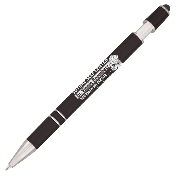 Recycled Ballpoint Stylus Pen made of recycled ABS plastic. Quality blue... from ASI 86850 Shepenco/Shelbyville Pencil Co, Inc / SHEPENCO® Shelbyville Pencil Company