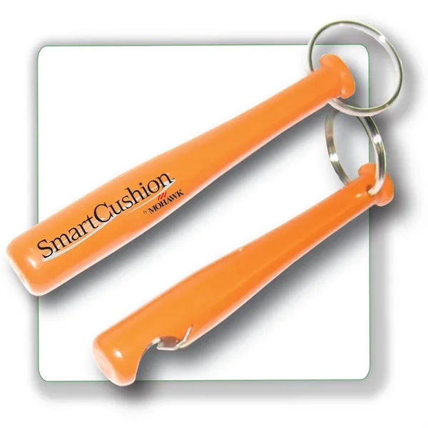 Plastic bottle opener with a keychain attachment.... from ASI 63073 Openers.Beer / Openers Plus Hobow Caps and Beverage Tools Openers.Beer