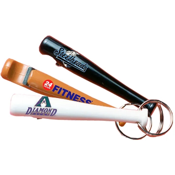 Plastic bottle opener with a keychain attachment.... from ASI 63073 Openers.Beer / Openers Plus Hobow Caps and Beverage Tools Openers.Beer