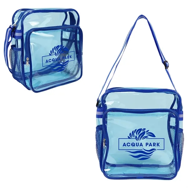 Clear TPU Messenger Bag... from ASI 36730 Ariel Premium Supply Inc