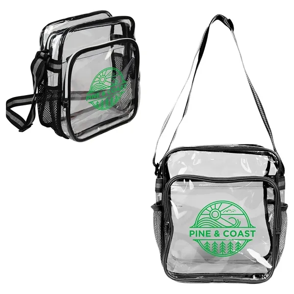 Clear TPU Messenger Bag... from ASI 36730 Ariel Premium Supply Inc