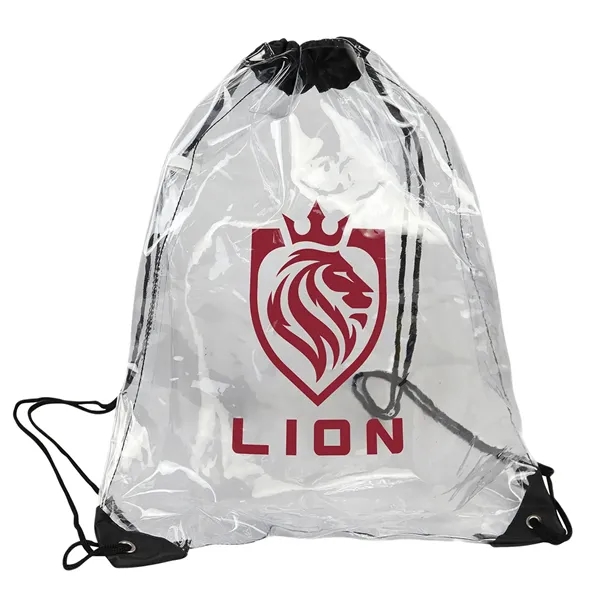 Clear TPU Drawstring Backpack... from ASI 36730 Ariel Premium Supply Inc