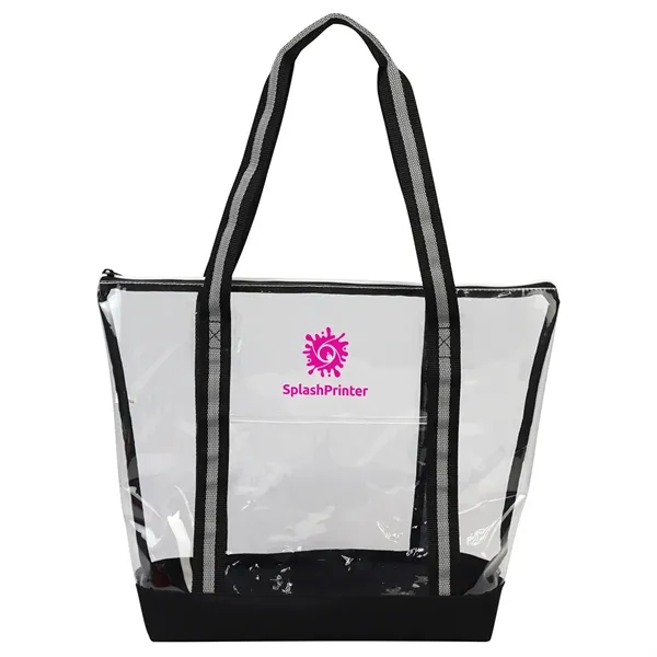 Clear TPU Zippered Tote... from ASI 36730 Ariel Premium Supply Inc