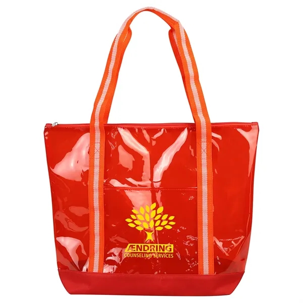 Clear TPU Zippered Tote... from ASI 36730 Ariel Premium Supply Inc