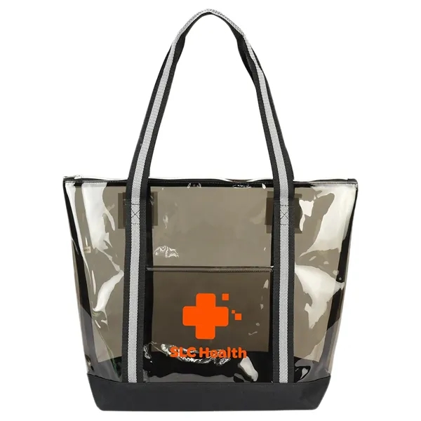Clear TPU Zippered Tote... from ASI 36730 Ariel Premium Supply Inc