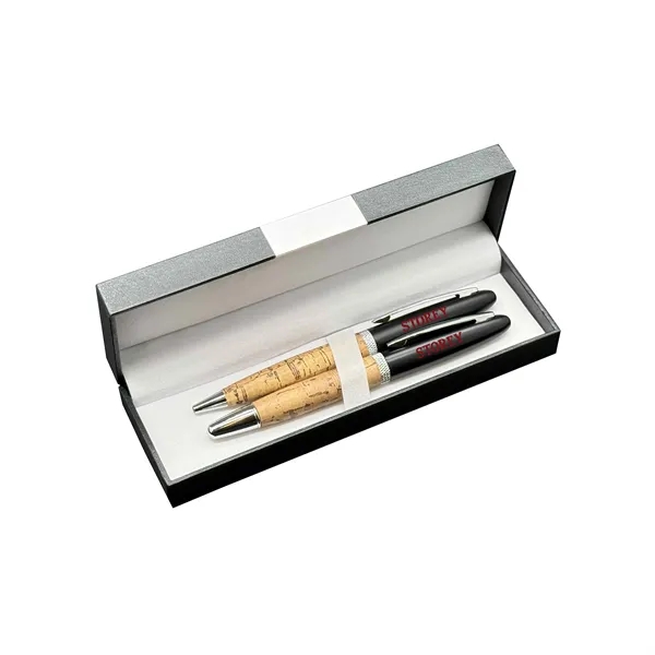 Premade double pen set with single pen box and a ballpoint... from ASI 68190 Lungsal / Lungsal