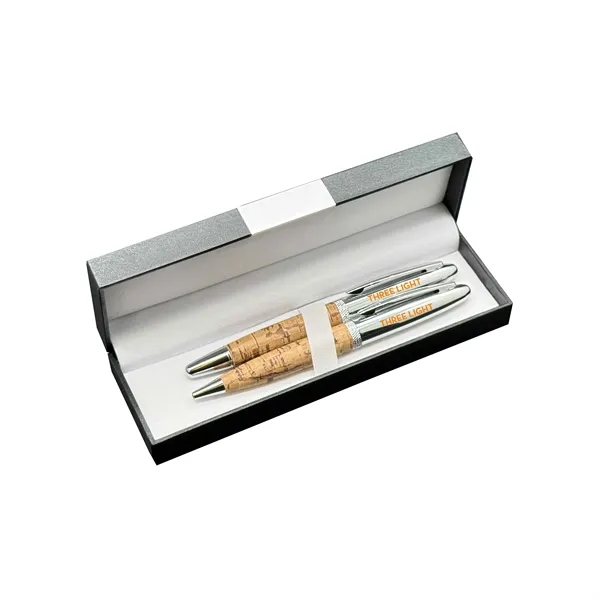 Premade double pen set with single pen box and a ballpoint... from ASI 68190 Lungsal / Lungsal