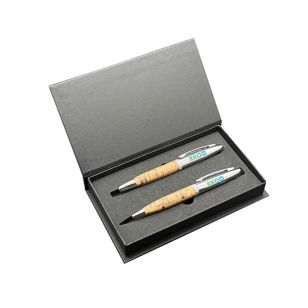 Premade double pen set with double pen box and a ballpoint... from ASI 68190 Lungsal / Lungsal