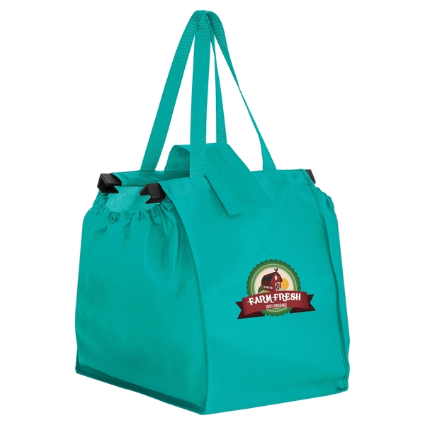 10" x 14" x 14" non-woven polypropylene grocery bag with cart... from ASI 35290 American Ad Bag Co