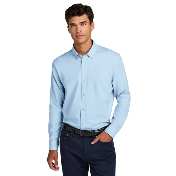 Mercer+Mettle Long Sleeve Modern Oxford Shirt... from ASI 84863 SanMar