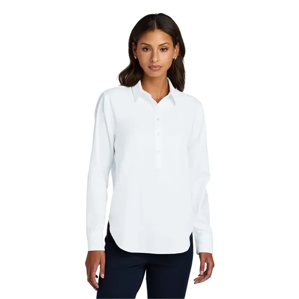 Mercer+Mettle Women's Long Sleeve Modern Oxford Shirt... from ASI 84863 SanMar