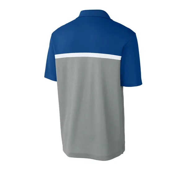 Sport-Tek UV Micropique Colorblock Polo... from ASI 84863 SanMar