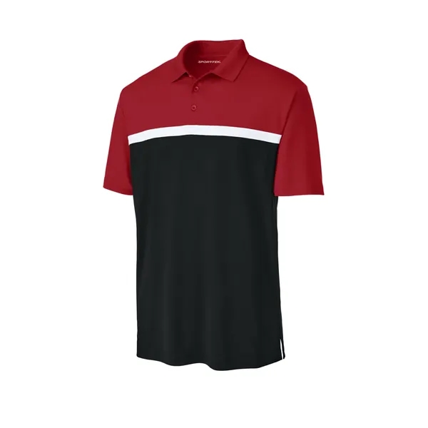Sport-Tek UV Micropique Colorblock Polo... from ASI 84863 SanMar