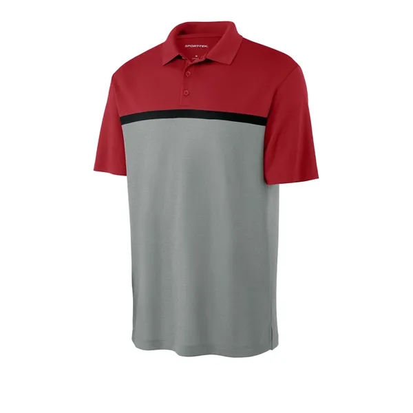 Sport-Tek UV Micropique Colorblock Polo... from ASI 84863 SanMar