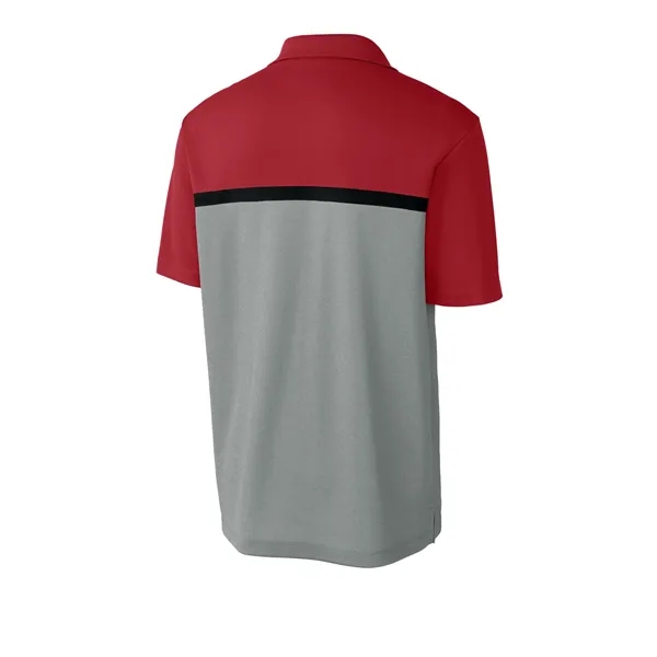 Sport-Tek UV Micropique Colorblock Polo... from ASI 84863 SanMar