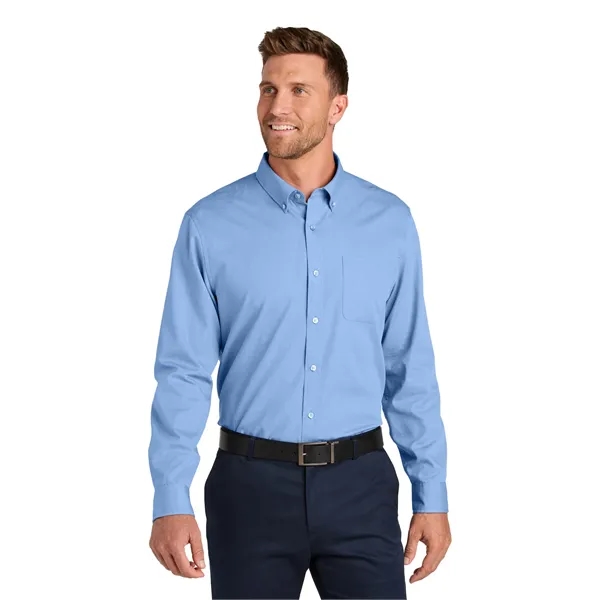 Port Authority Long Sleeve Nailhead Easy Care Shirt... from ASI 84863 SanMar