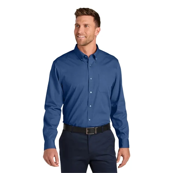 Port Authority Long Sleeve Nailhead Easy Care Shirt... from ASI 84863 SanMar
