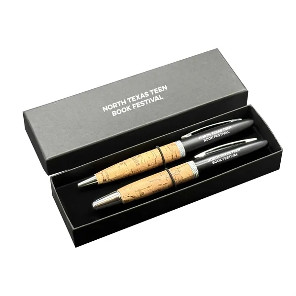 Premade double pen set with double pen box and a ballpoint... from ASI 68190 Lungsal / Lungsal
