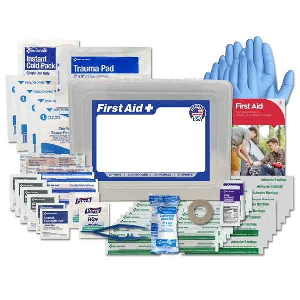 First aid kit with a protective case.... from ASI 84514 Safety Made