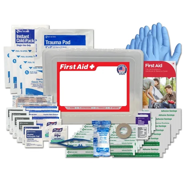 First aid kit with a protective case.... from ASI 84514 Safety Made